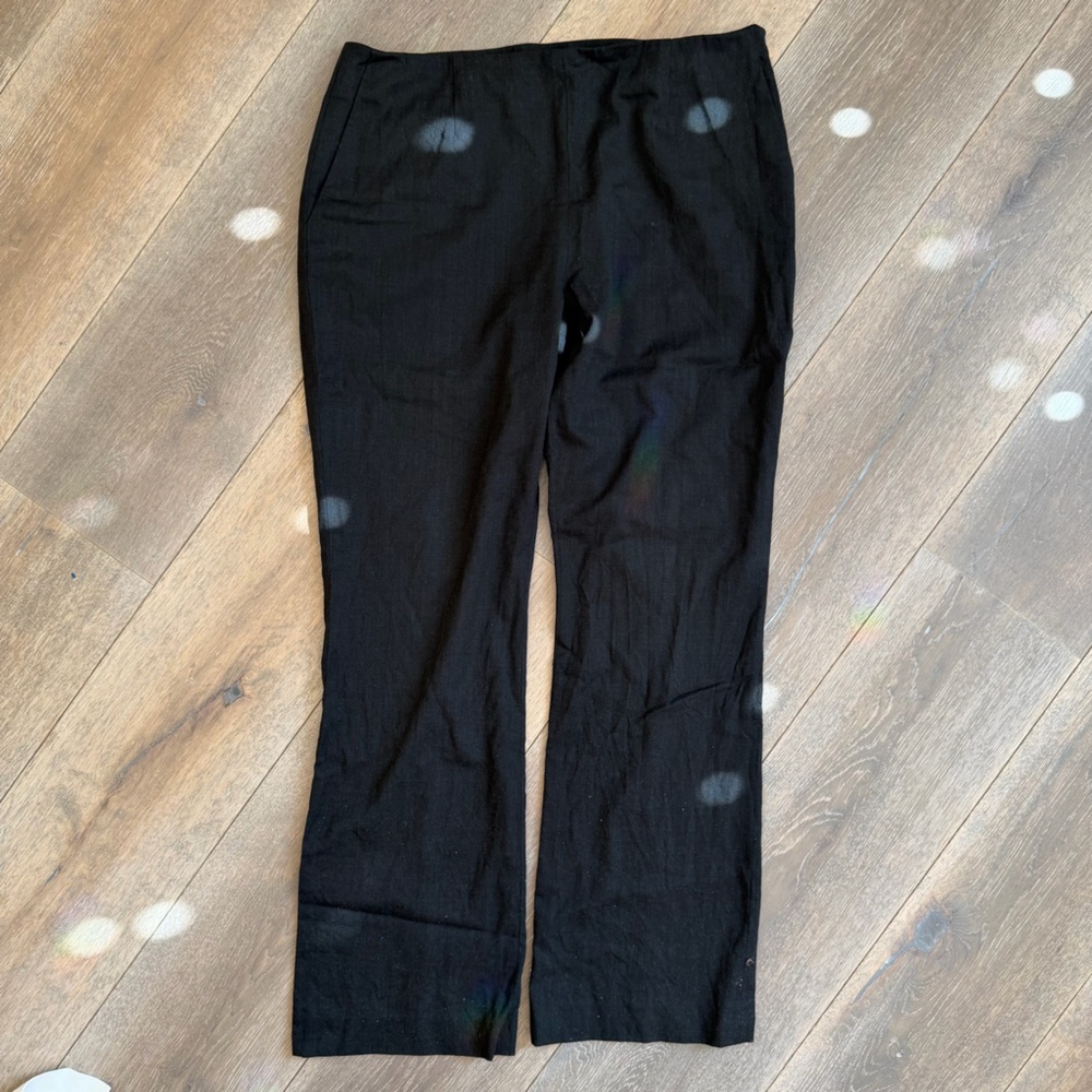 Jil Sander Elegant Black Wool Pants Sz EU 40